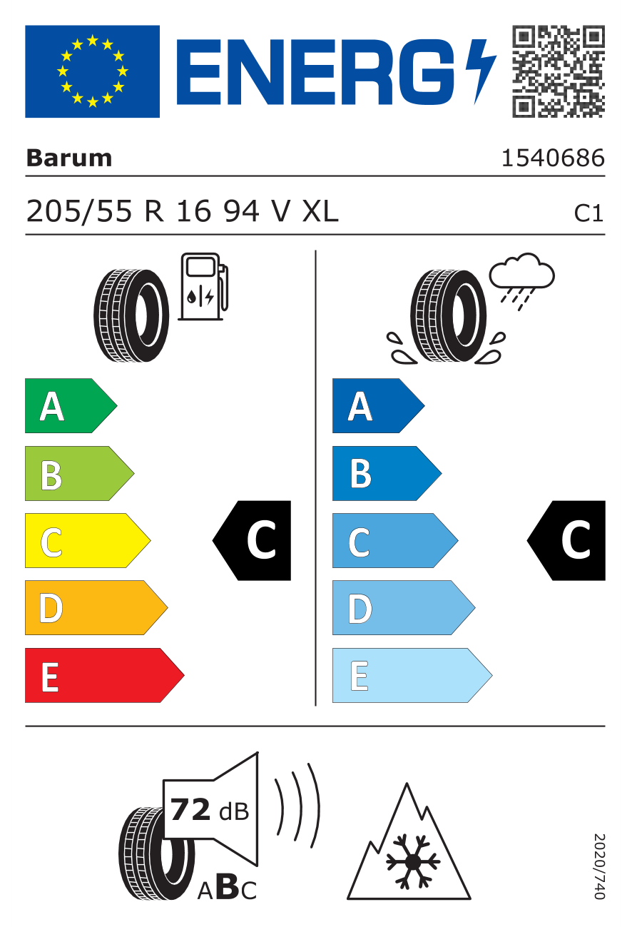 Barum 205/55R16 94V XL Quartaris 5 Dört Mevsim Lastiği (2025)Barum15406860000-25Oto Lastik-LastikTR.com