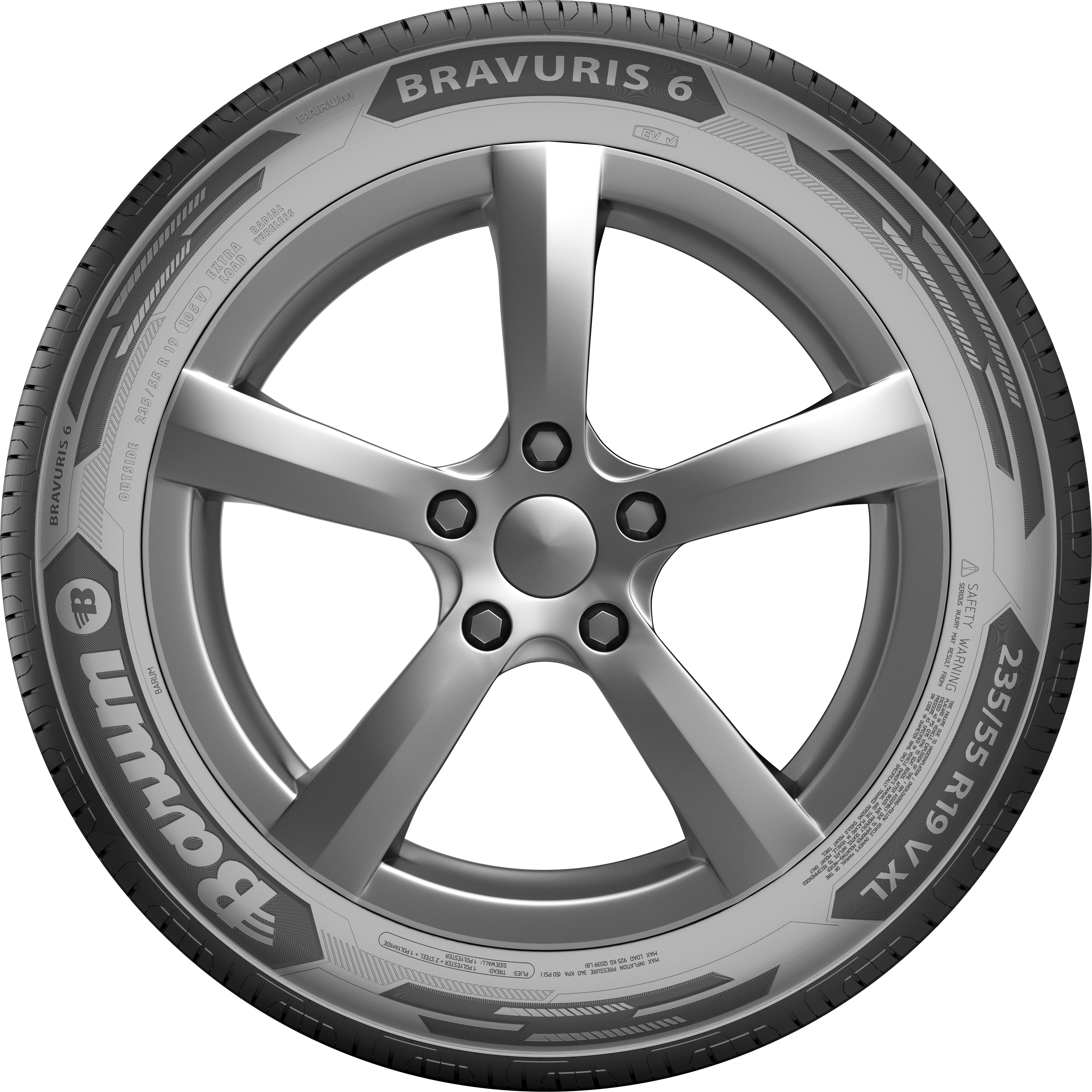 Barum 225/45R17 94V XL FR Bravuris 6 Yaz Lastiği (2025)Barum15421940000-25Oto Lastik-LastikTR.com
