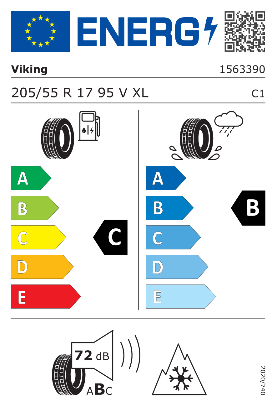 Viking 205/55R17 95V FourTech Plus XL M+S 3PMSF Dört Mevsim Lastik (2026)Viking1563390-26Yeni Ürünler-LastikTR.com