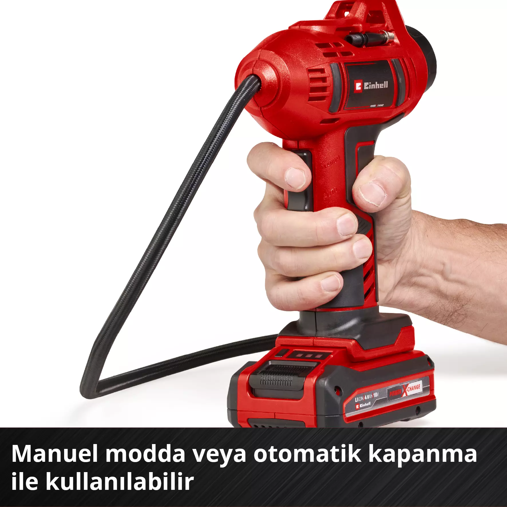 Einhell CE-CC 18 Li - Solo Akülü Oto Hava Kompresörü (Akü Dahil Değildir)Einhell2071010Hava Pompaları-LastikTR.com