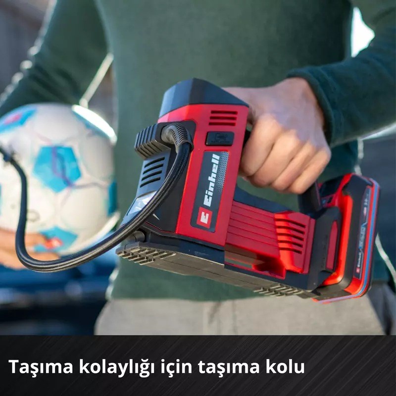 Einhell Car Expert CE-CC 18/23 D Li - Solo Akülü Mini Kompresör Power X-Change (Akü ve Şarj Cihazı Dahil Değildir) - 2071025Einhell2071025Hava Pompaları-LastikTR.com