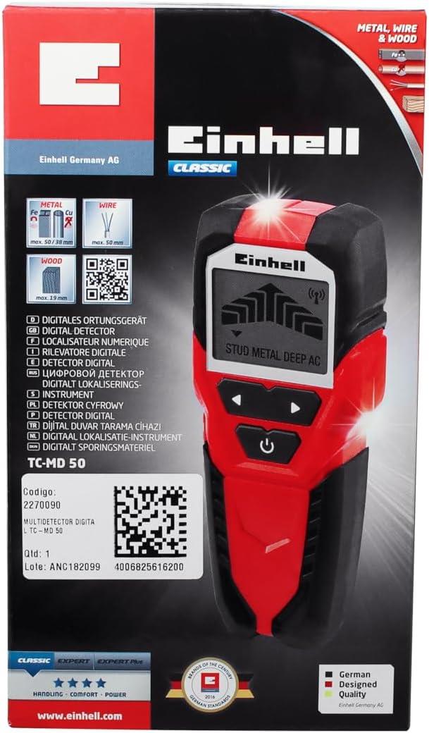 Einhell TC-MD 50 Dijital Duvar Tarama CihazıEinhell2270090Ölçü Aletleri-LastikTR.com