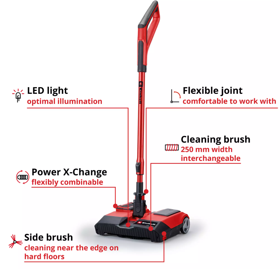 Einhell TE-FS 18 Li-Solo, Akülü Süpürge (Akü Dahil Değildir)Einhell2352050Yeni Ürünler-LastikTR.com
