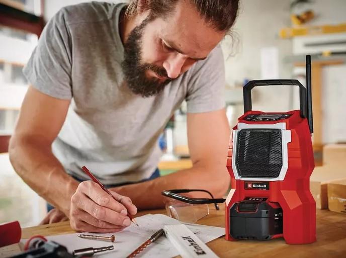 Einhell TC-RA 18 Li BT - Solo Akülü Radyo (Akü Dahil Değildir)Einhell3408017Yeni Ürünler-LastikTR.com