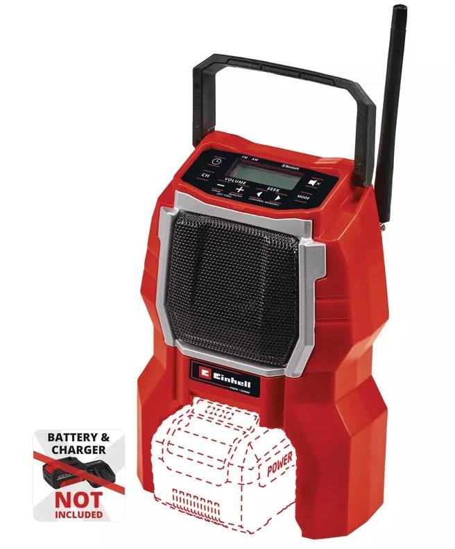 Einhell TC-RA 18 Li BT - Solo Akülü Radyo (Akü Dahil Değildir)Einhell3408017Yeni Ürünler-LastikTR.com