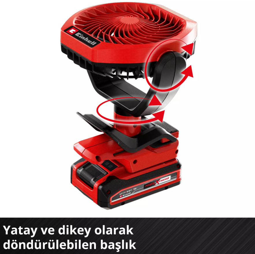Einhell GC-CF 18/110 Li - Solo, Akülü Vantilatör (Akü Dahil Değildir)Einhell3408061Yeni Ürünler-LastikTR.com