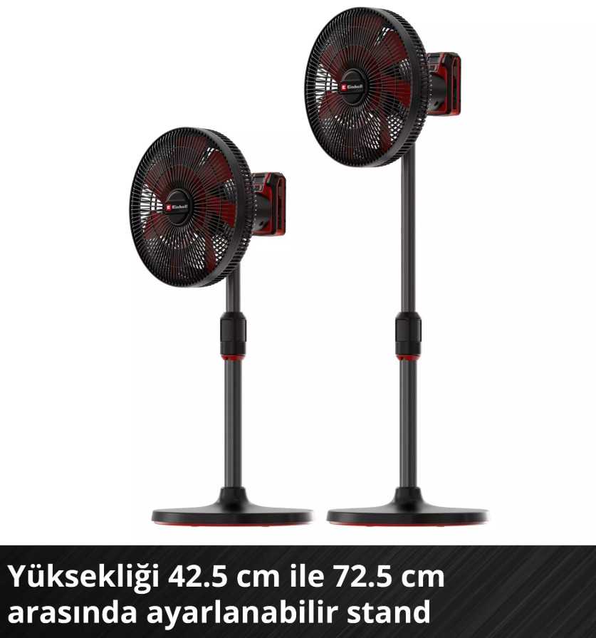 Einhell GE-CF 18/320 P Li - Solo, Akülü Vantilatör (Akü ve Şarj Cihazı Dahil Değildir) - 3408071Einhell3408071Diğer Elektrikli El Aletleri-LastikTR.com