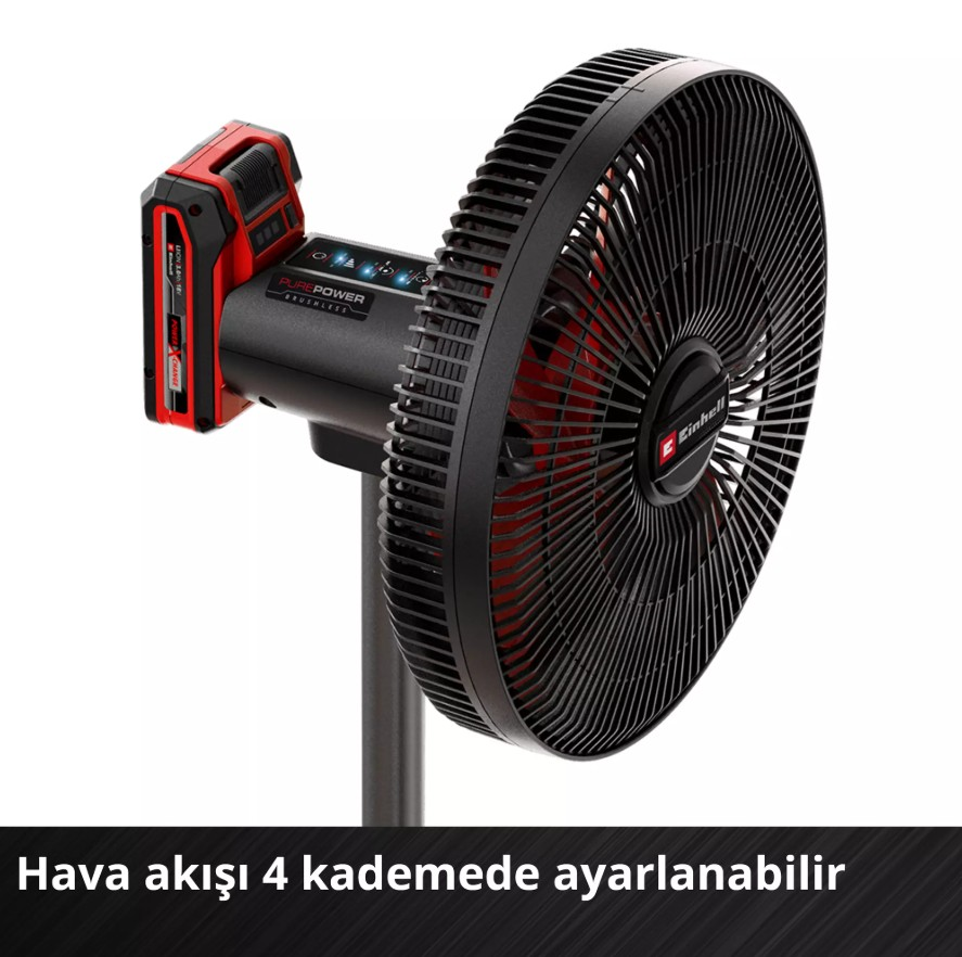 Einhell GE-CF 18/320 P Li - Solo, Akülü Vantilatör (Akü ve Şarj Cihazı Dahil Değildir) - 3408071Einhell3408071Diğer Elektrikli El Aletleri-LastikTR.com