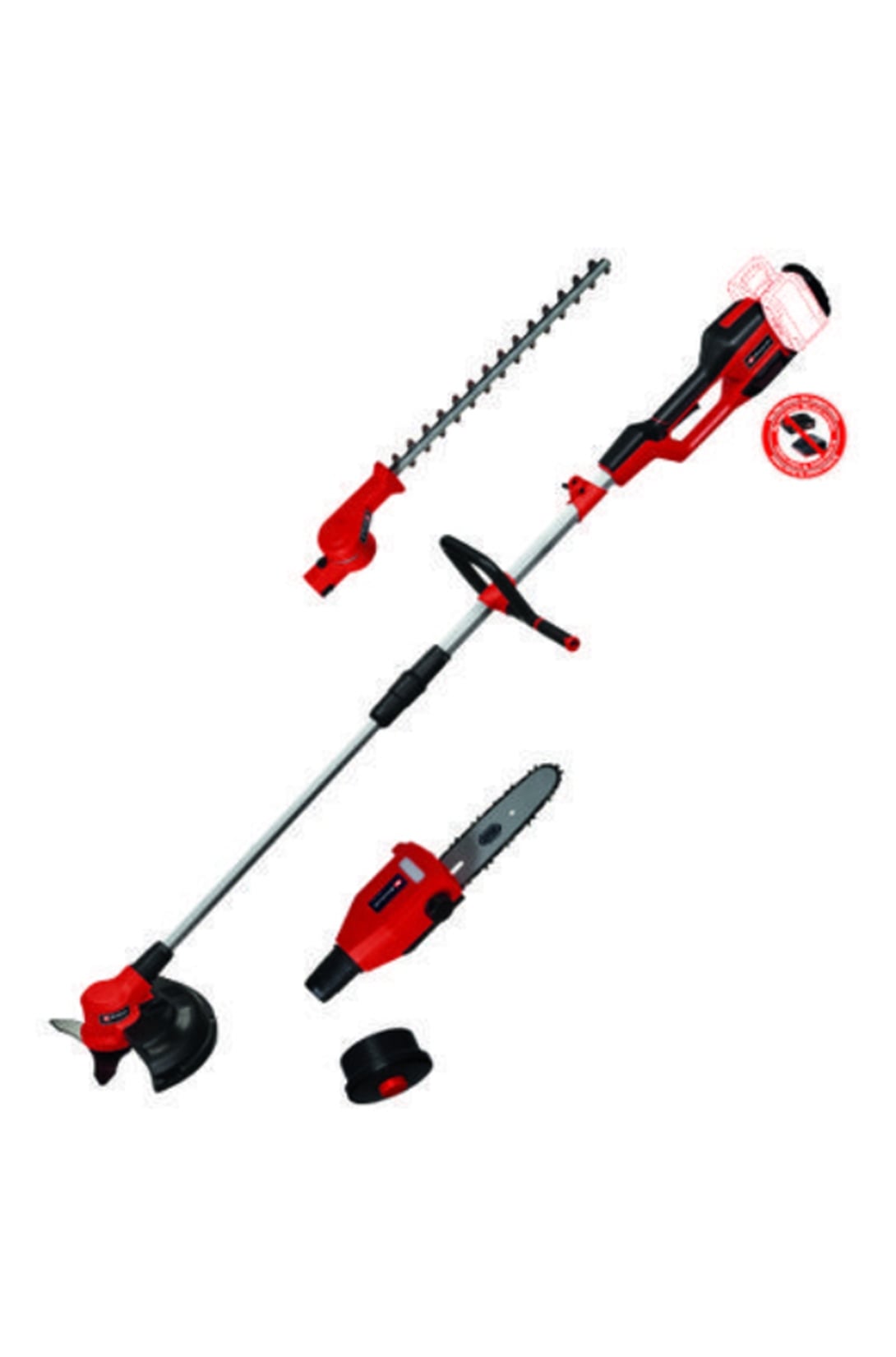 Einhell GE-LM 36/4 ın 1 Li- Solo Akülü Çalı Tırpanı + Çit Budama + Dal budama (Akü Dahil Değildir)Einhell3410901Yapı Market Hırdavat-LastikTR.com