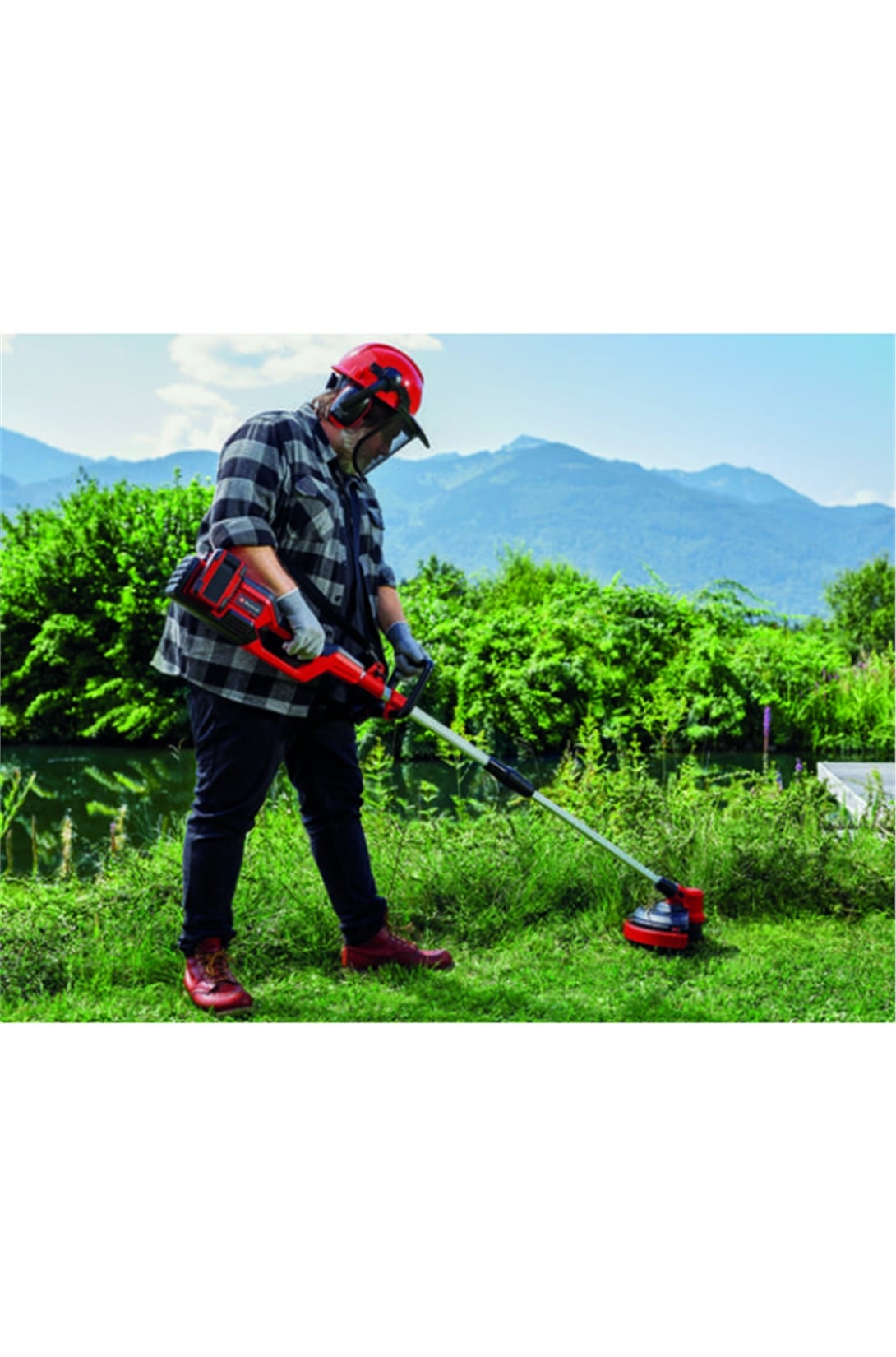 Einhell GE-LM 36/4 ın 1 Li- Solo Akülü Çalı Tırpanı + Çit Budama + Dal budama (Akü Dahil Değildir)Einhell3410901Yapı Market Hırdavat-LastikTR.com