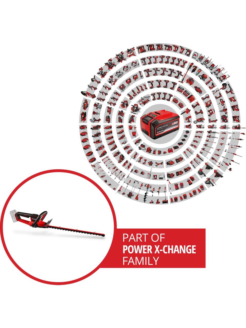 Einhell GP-CH 18/50 Li BL - Solo, Akülü Çit Budama (Akü Dahil Değildir)Einhell3410950Çit Budama-LastikTR.com