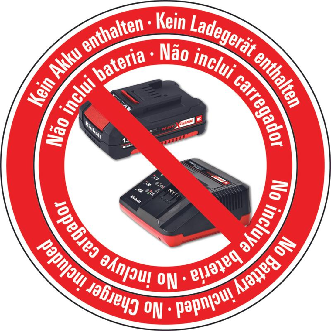 Einhell GE-CM 36/37 Li-Solo, Akülü Çim Biçme Makinesi Einhell3413172Çim Biçme Makineleri-LastikTR.com