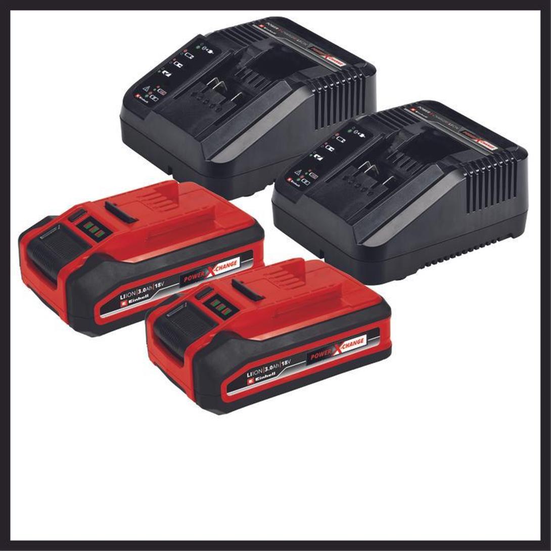 Einhell GE-CM 36/37 Li Set (2x3,0Ah), Akülü Çim Biçme Makine + Çim MakasıEinhell3413173Çim Biçme Makineleri-LastikTR.com