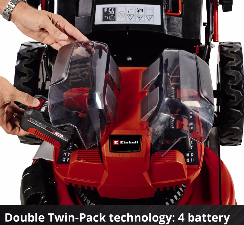 Einhell GP-CLM 47 S HW Li (4x5,2Ah) Akülü Çim Biçme Makinesi - 3413300Einhell3413300Çim Biçme Makineleri-LastikTR.com