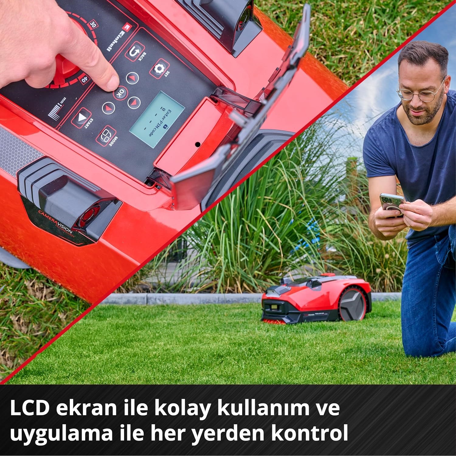 Einhell FREELEXO CAM PLUS 600, Robot Çim Biçme - 3413975Einhell3413975Yeni Ürünler-LastikTR.com