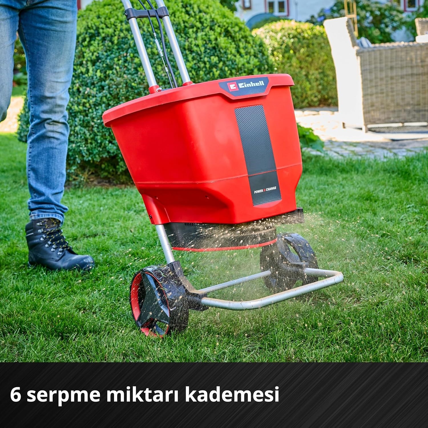 Einhell GE-SR 18/22 Li-Solo, Akülü Çok Amaçlı Serpme Makinesi (Akü ve Şarj Cihazı Dahil Değildir) - 3415430Einhell3415430Yeni Ürünler-LastikTR.com