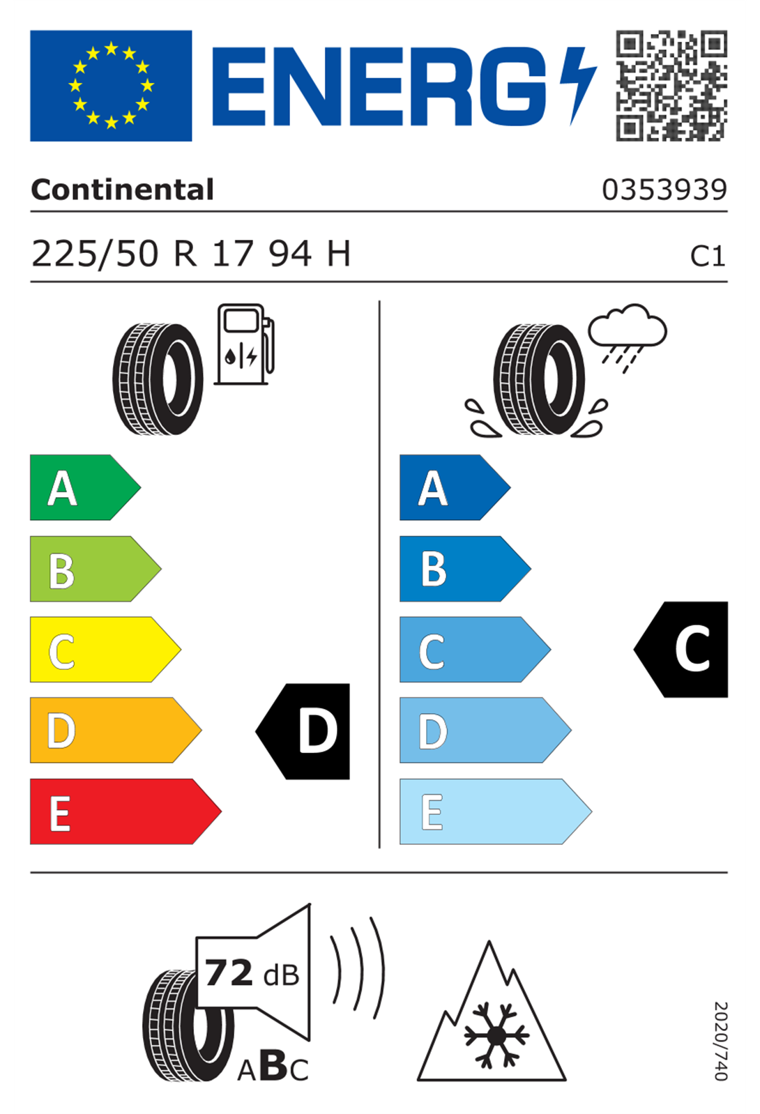 Continental ContiWinterContact TS 850 P FR AO 225/50R17 94H Kış Lastiği (2024)Continental3539390000-24225 50 r17 Kış Lastiği-LastikTR.com