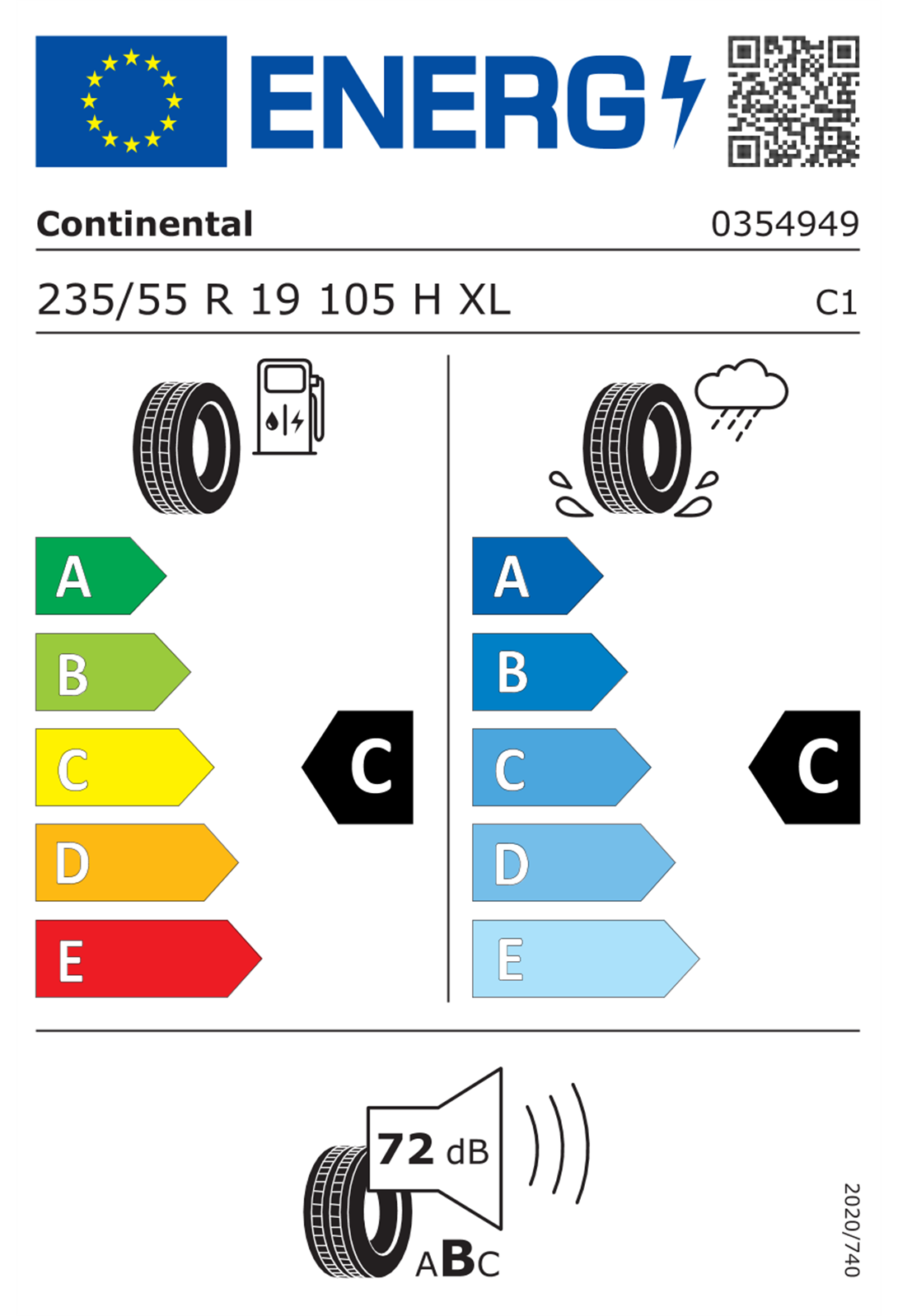 Continental ContiCrossContact LX Sport XL VOL 235/55R19 105H Yaz Lastiği (2024)Continental3549490000-244x4 Lastik-LastikTR.com