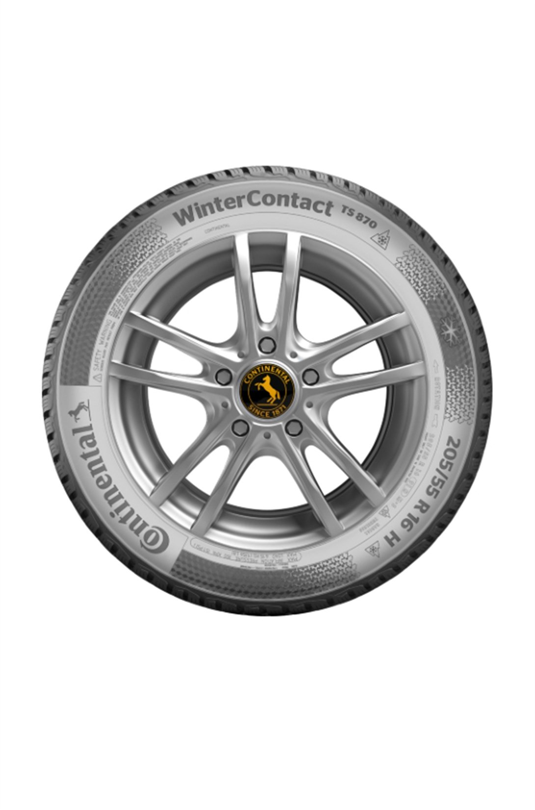 Continental 225/45R17 91H ContiWinterContact TS 870 Kış LastiğiContinental3554680000225 45 r17 Kış Lastiği-LastikTR.com