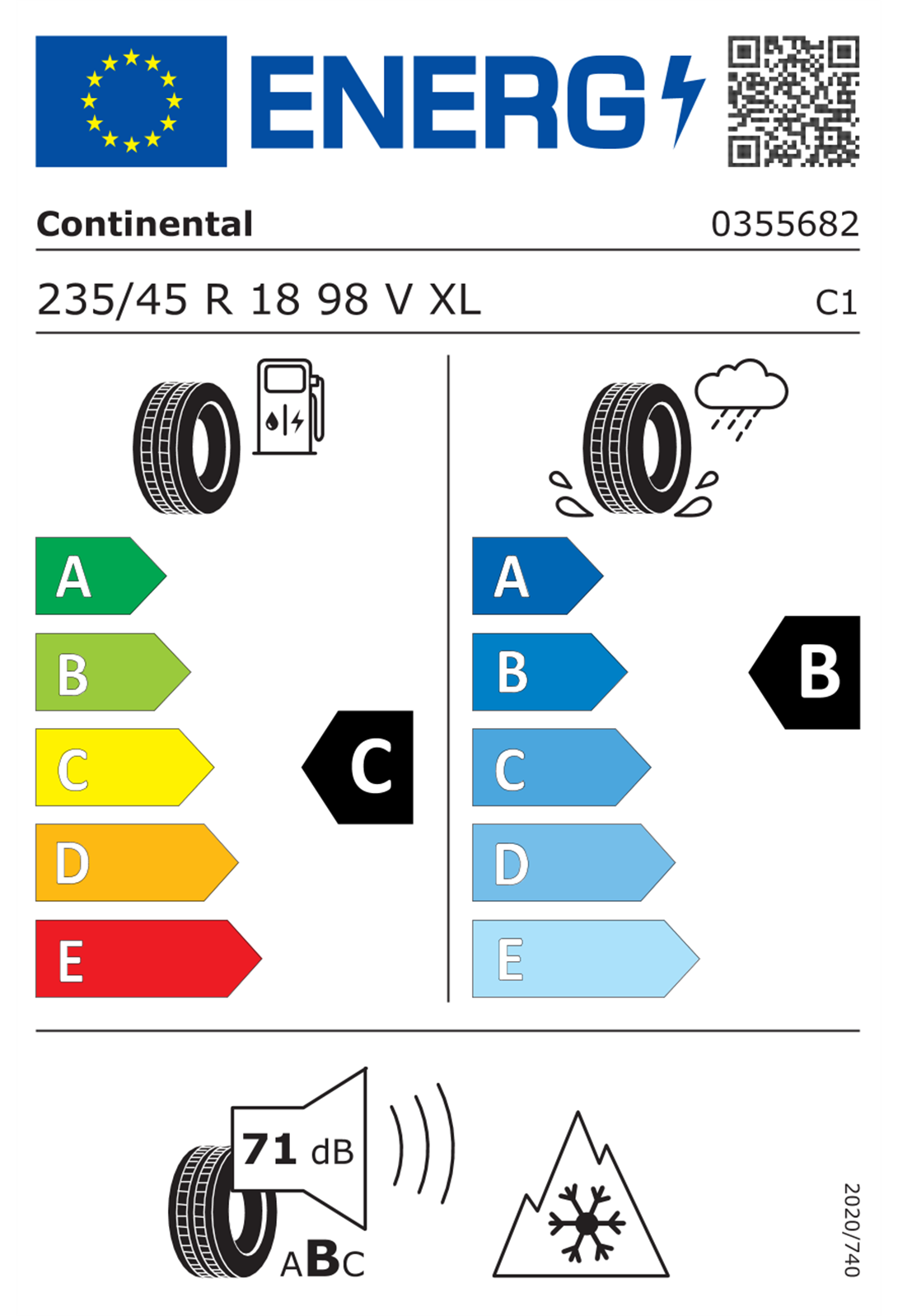 Continental 235/45R18 98V ContiWinterContact TS 870 P XL FR Kış Lastiği (2024)Continental3556820000-24235 45 r18 Kış Lastiği-LastikTR.com