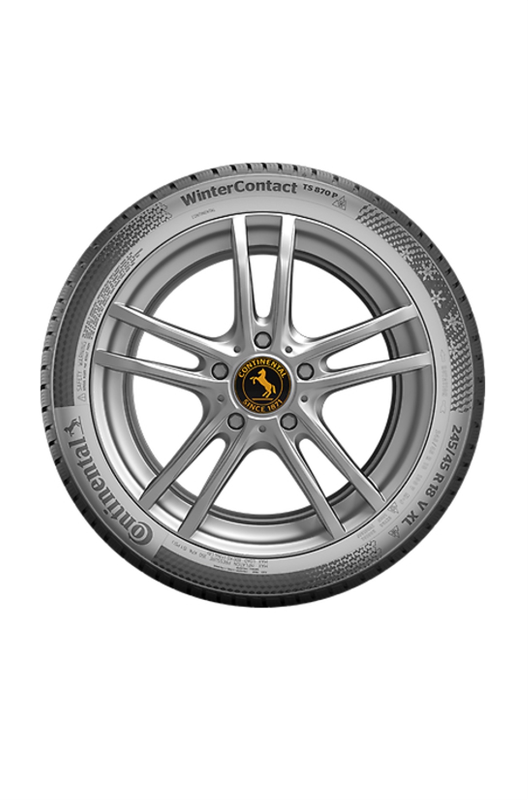 Continental 235/45R18 98V ContiWinterContact TS 870 P XL FR Kış LastiğiContinental3556820000235 45 r18 Kış Lastiği-LastikTR.com