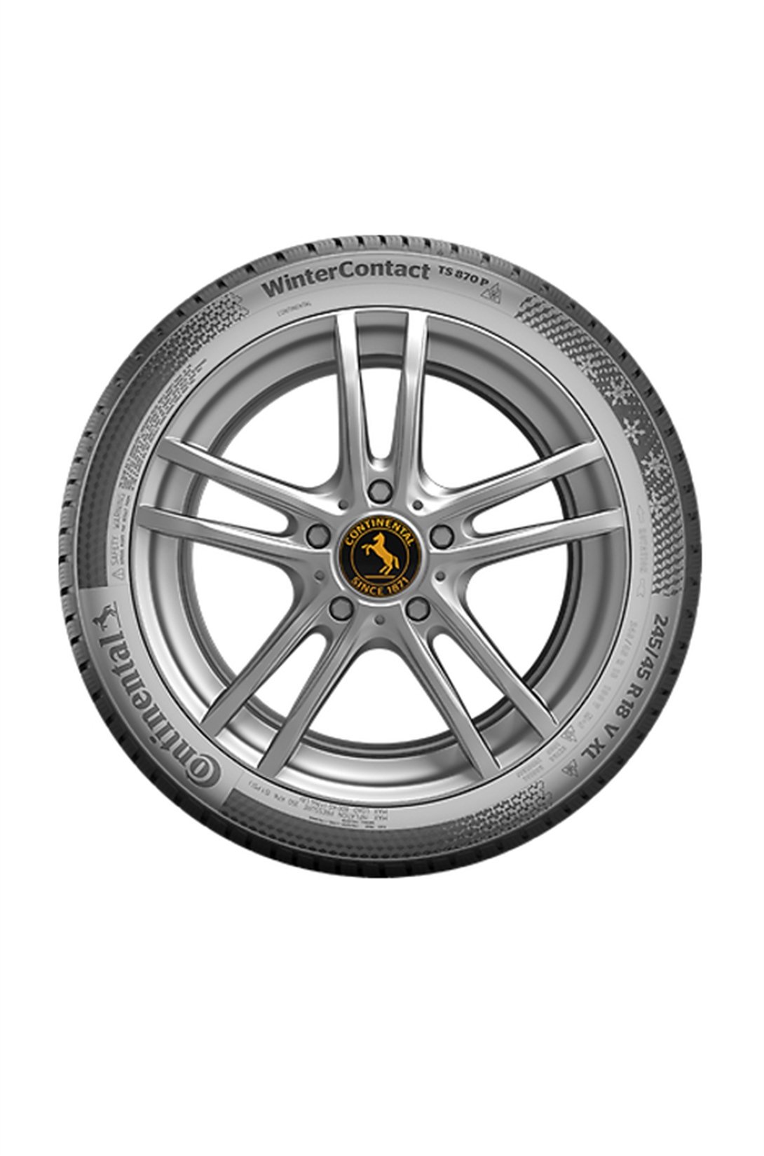 Continental 245/40R18 97V ContiWinterContact TS 870 P XL FR Kış LastiğiContinental3556910000245 40 r18 Kış Lastiği-LastikTR.com