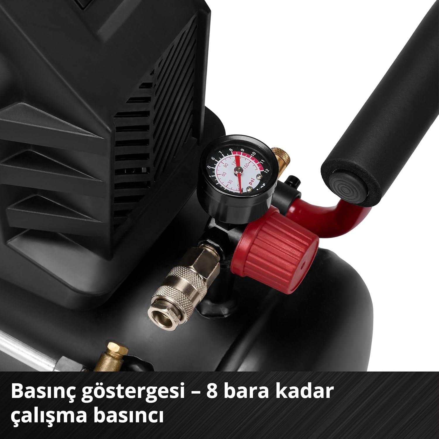 Einhell TC-AC 190/24/8 I OF Hava Kompresörü (Yağsız) - 4007375Einhell4007375Hava Kompresörleri-LastikTR.com