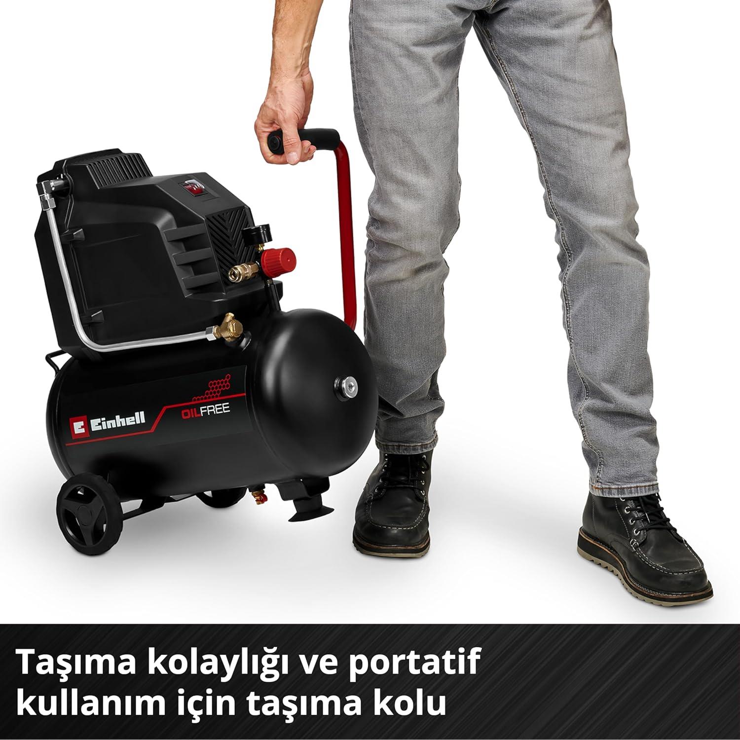 Einhell TC-AC 190/24/8 I OF Hava Kompresörü (Yağsız) - 4007375Einhell4007375Hava Kompresörleri-LastikTR.com
