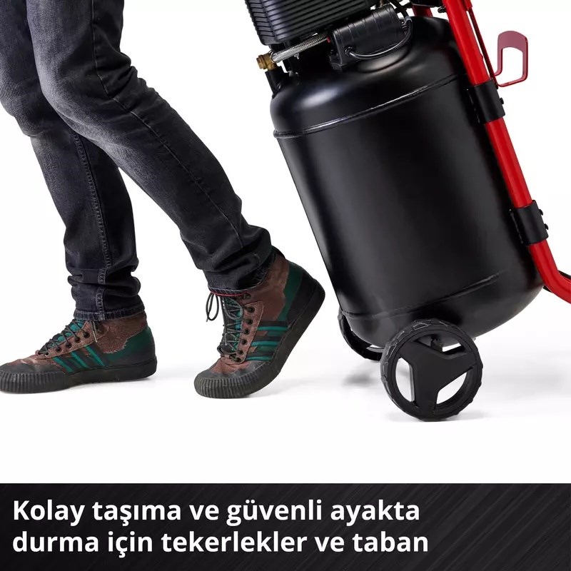 Einhell TE-AC 270/50 Silent, Sessiz Hava Kompresörü (Yağsız) - 4010451Einhell4010451Hava Kompresörleri-LastikTR.com