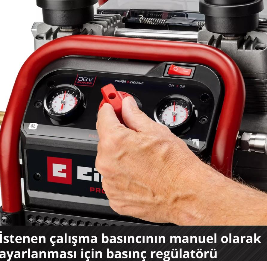 Einhell SILENZO 18/160 Solo, Kompresör (Akü Dahil Değildir)Einhell4020385Hava Kompresörleri-LastikTR.com