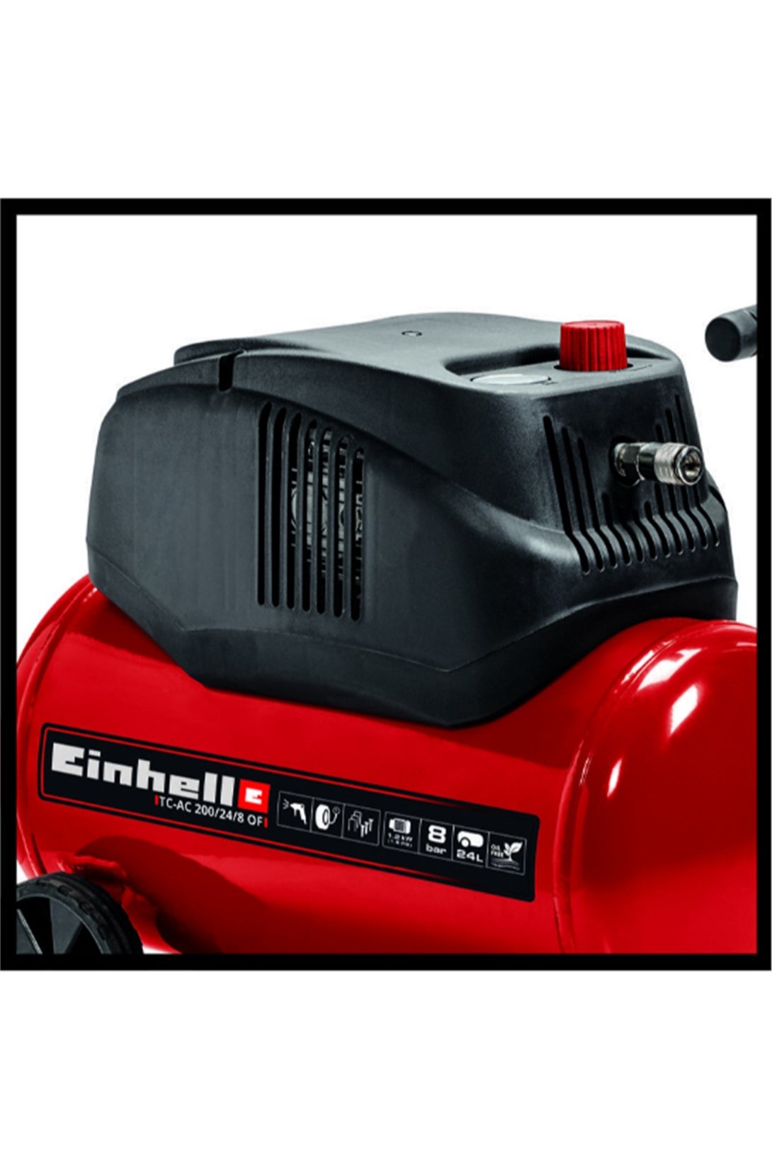 TC-AC 200/24/8 OF Hava Kompresörü (Yağsız)Einhell4020590Hava Kompresörleri-LastikTR.com