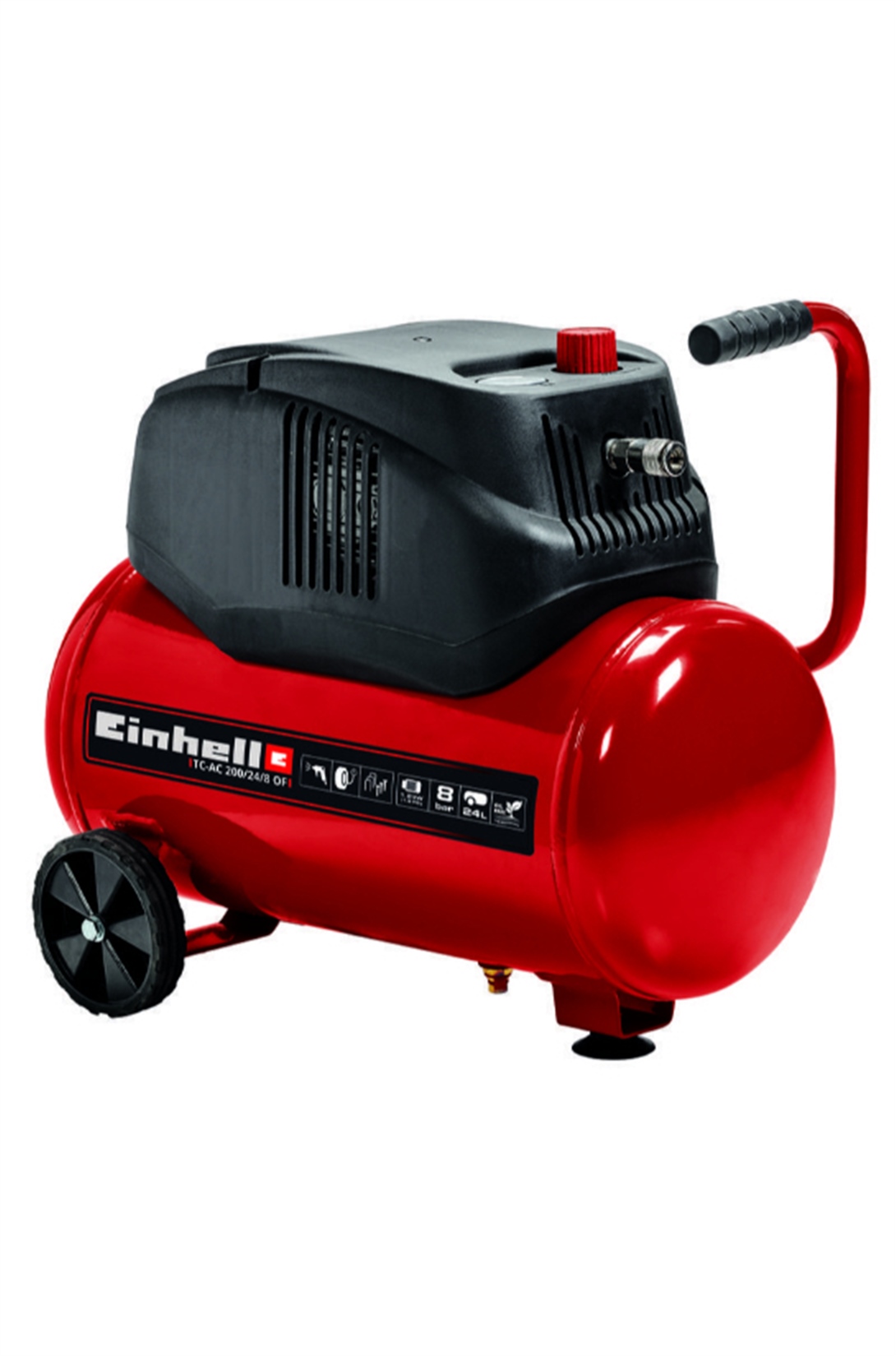 TC-AC 200/24/8 OF Hava Kompresörü (Yağsız)Einhell4020590Hava Kompresörleri-LastikTR.com