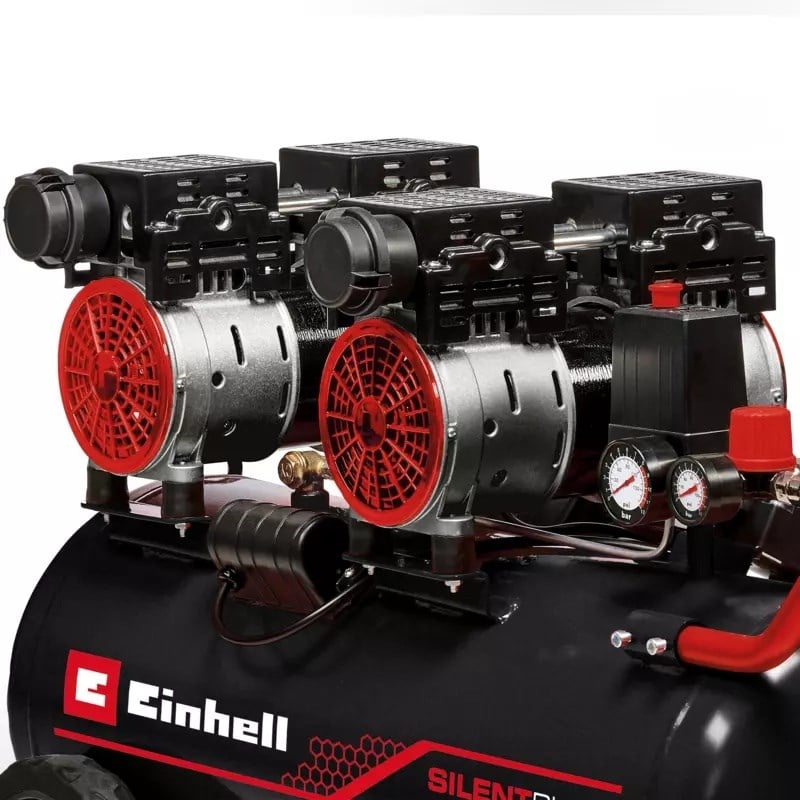 Einhell TE-AC 270/50 Silent Plus Sessiz Hava Kompresörü (Yağsız) (1500 W, maks. 8 bar, 50 L tank, tahliye vanası, emniyet valfi) - 4020620Einhell4020620Hava Kompresörleri-LastikTR.com