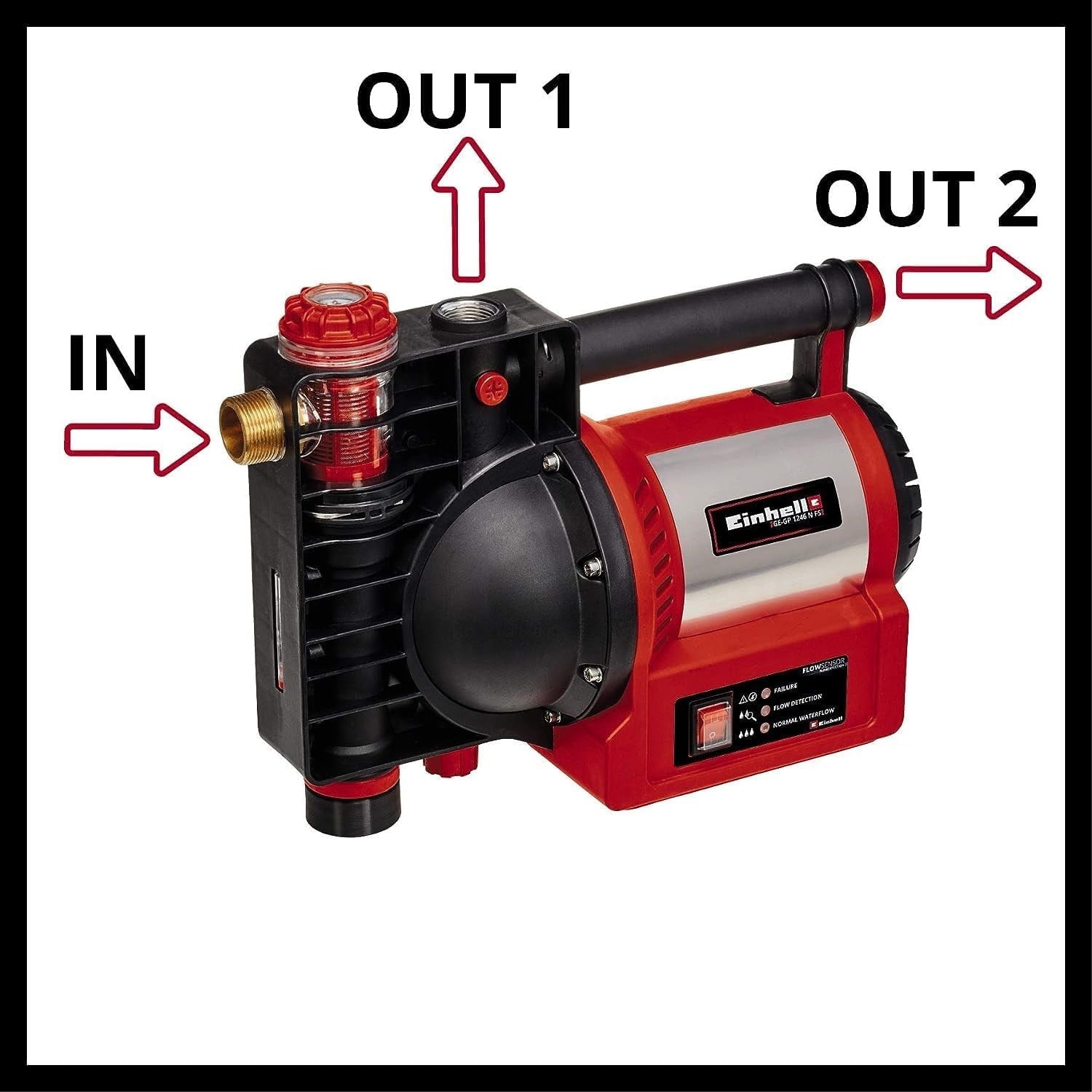 Einhell GE-GP 1246 N FS Bahçe Pompası - 4180360Einhell4180360Bahçe Pompası-LastikTR.com