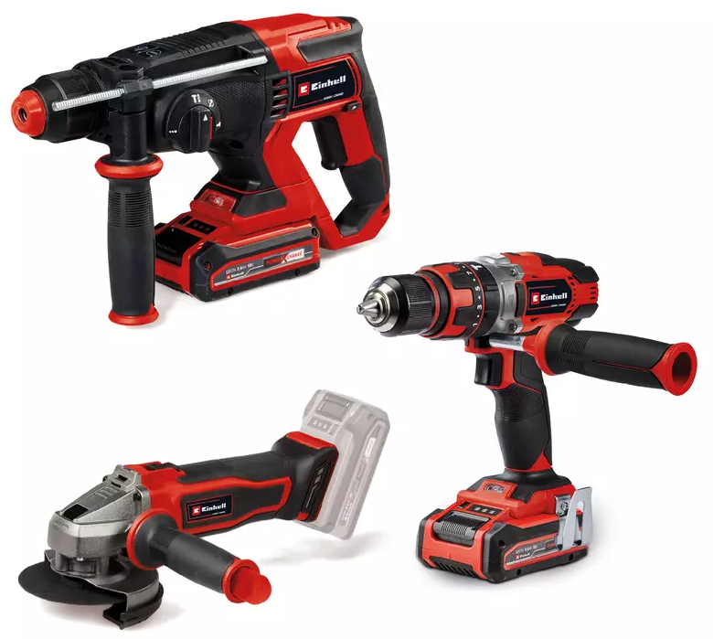 Einhell TE-TK 18/3 Li +2 (CD+AG+HD)Akülü Makine Seti Einhell4257242Yeni Ürünler-LastikTR.com