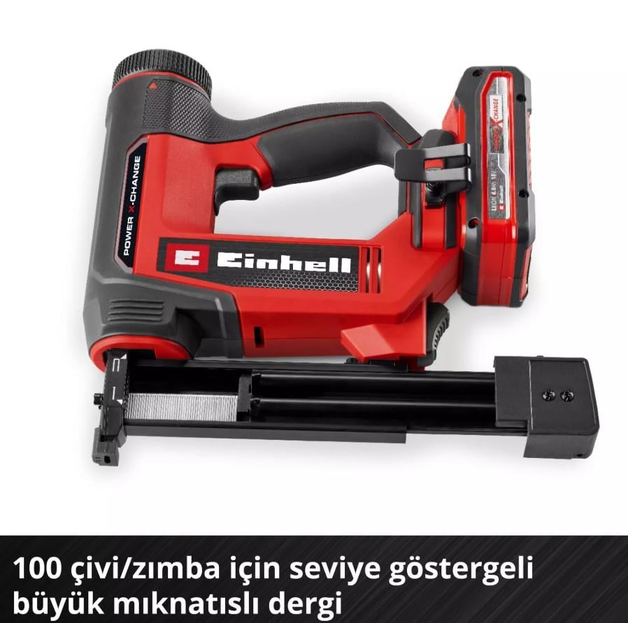 Einhell TE-CN 18/32 Li - Solo Akülü Çivi ve Zımba Tabancası (Akü ve Şarj Cihazı Dahil Değildir) - 4257800Einhell4257800Zımba ve Çivi Çakma Tabancaları-LastikTR.com