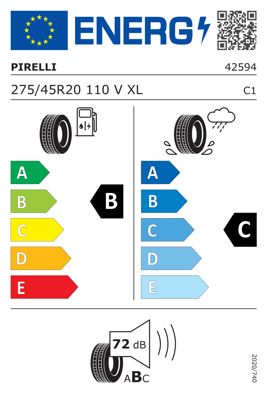 Pirelli 275/45R20 110V Scorpion Verde All Season XL VOL RFID Dört Mevsim Lastik (2026)Pirelli4259400-264x4 Lastik-LastikTR.com