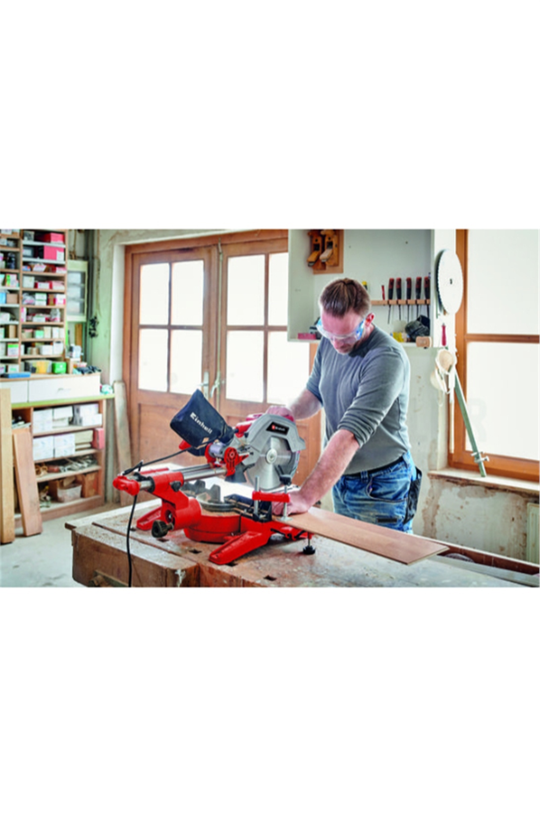 Einhell TC-SM 254 Pistonlu Gönye TestereEinhell4300385Gönye Kesme Makineleri-LastikTR.com