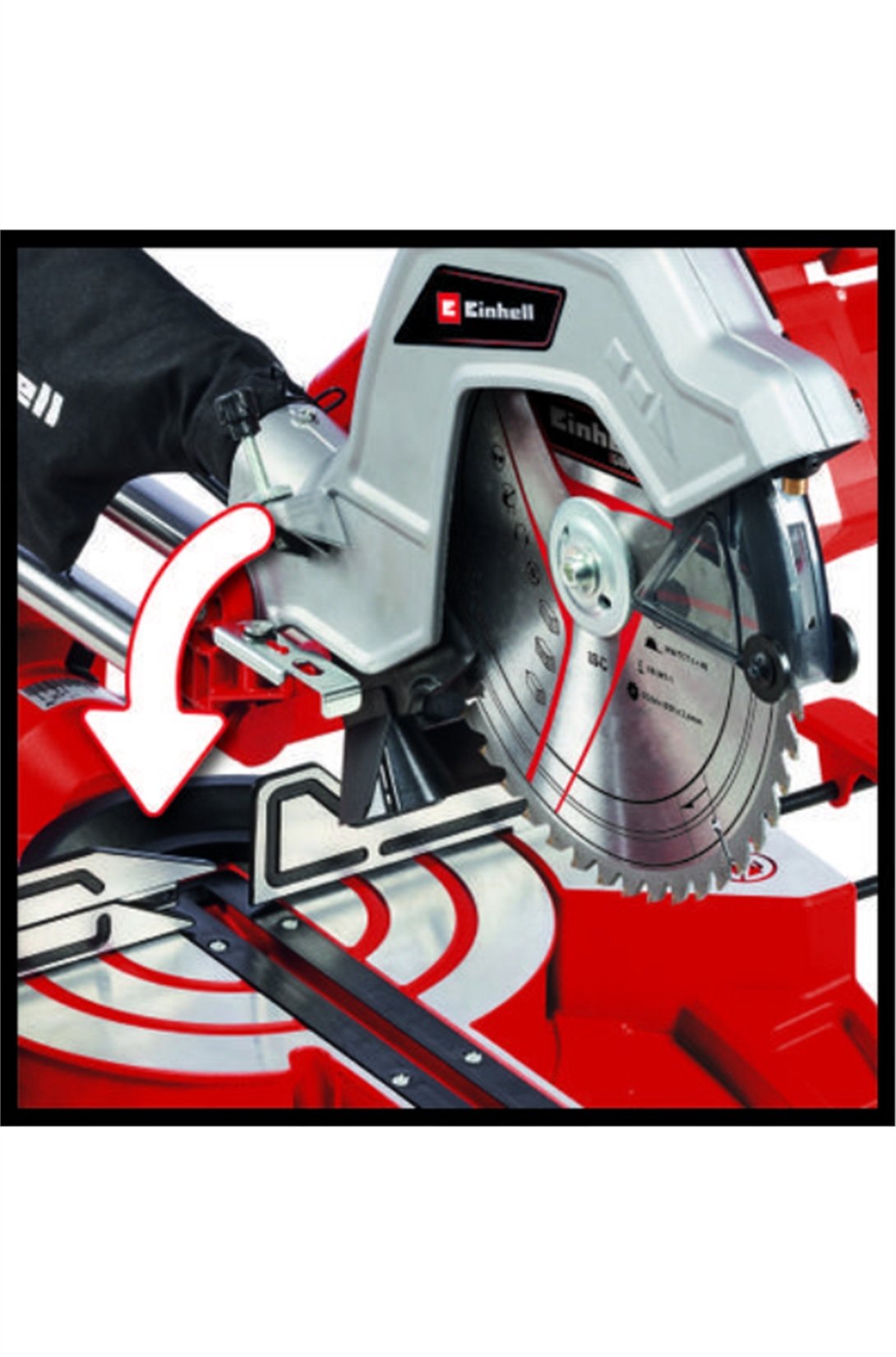 Einhell TC-SM 254 Pistonlu Gönye TestereEinhell4300385Gönye Kesme Makineleri-LastikTR.com