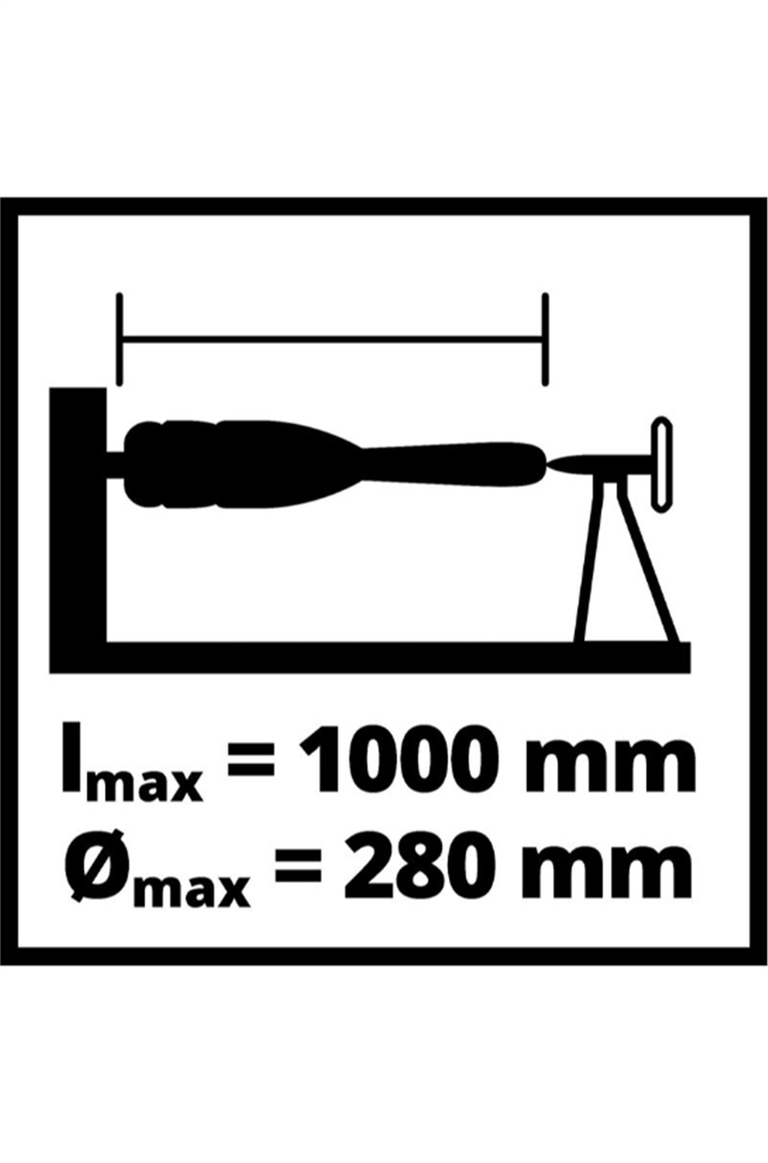 Einhell TC-WW 1000/1 Ahşap Torna TezgahıEinhell4312110Ahşap Torna Tezgahı-LastikTR.com