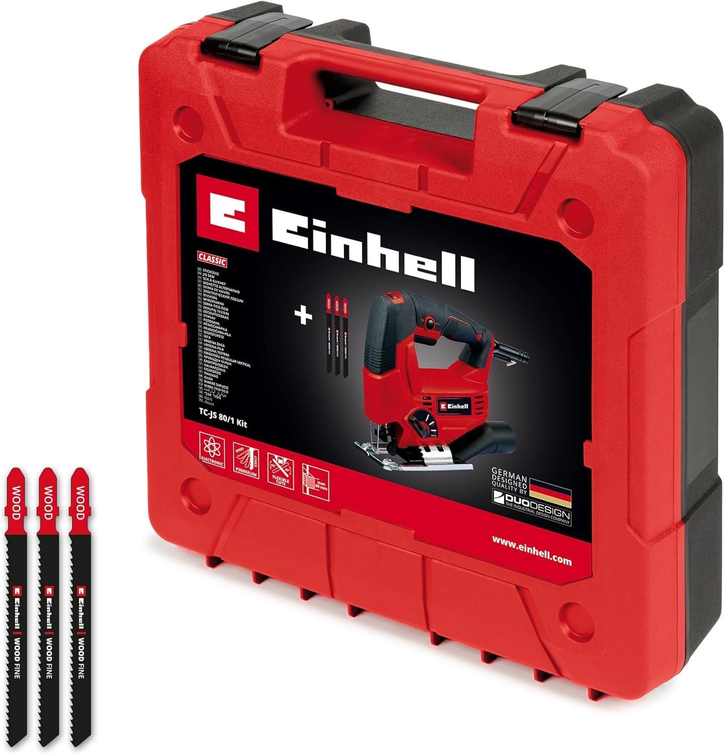 Einhell TC-JS 80/1 Kit, Dekupaj Testere - 4321157Einhell4321157Dekupaj Testereler-LastikTR.com