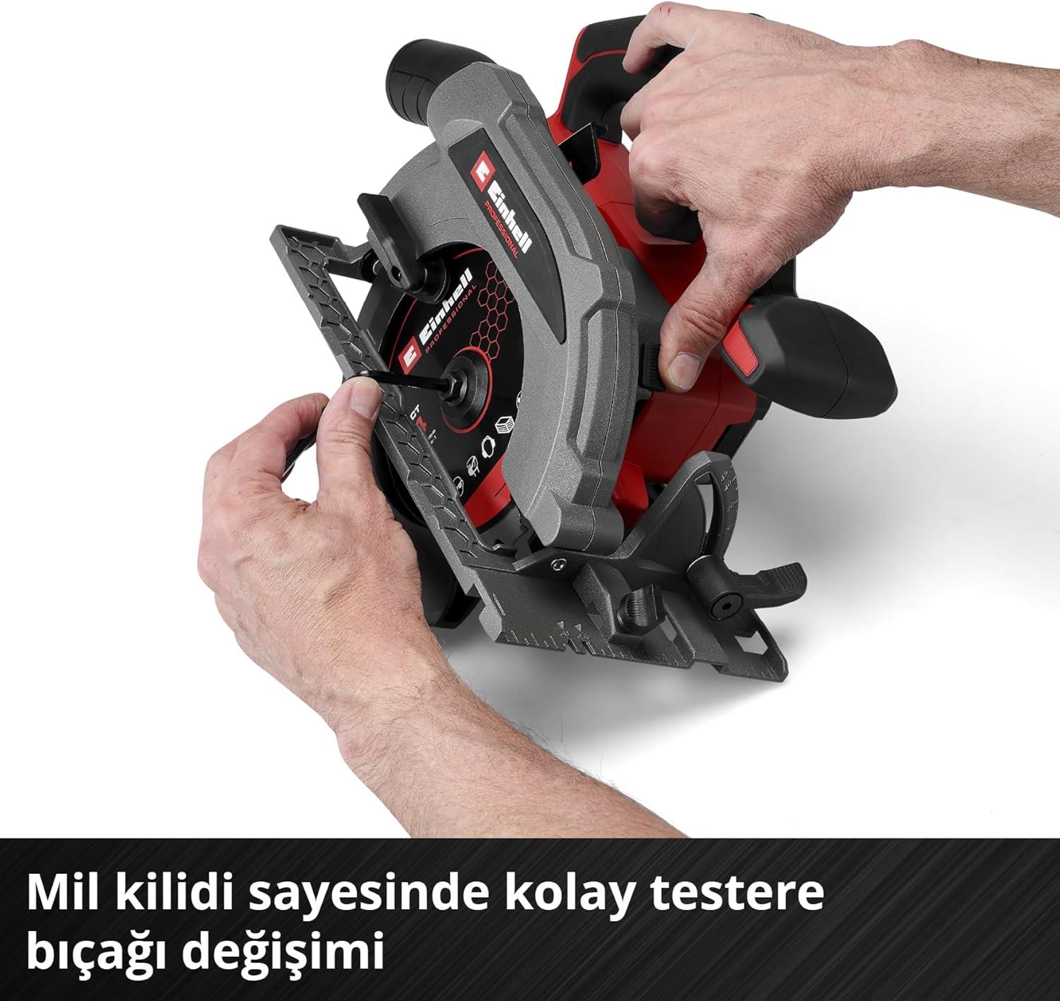 Einhell TP-CS 18/165 Li BL - Solo, Akülü Daire Testere (Akü ve Şarj Cihazı Dahil Değildir) - 4331225Einhell4331225Yeni Ürünler-LastikTR.com