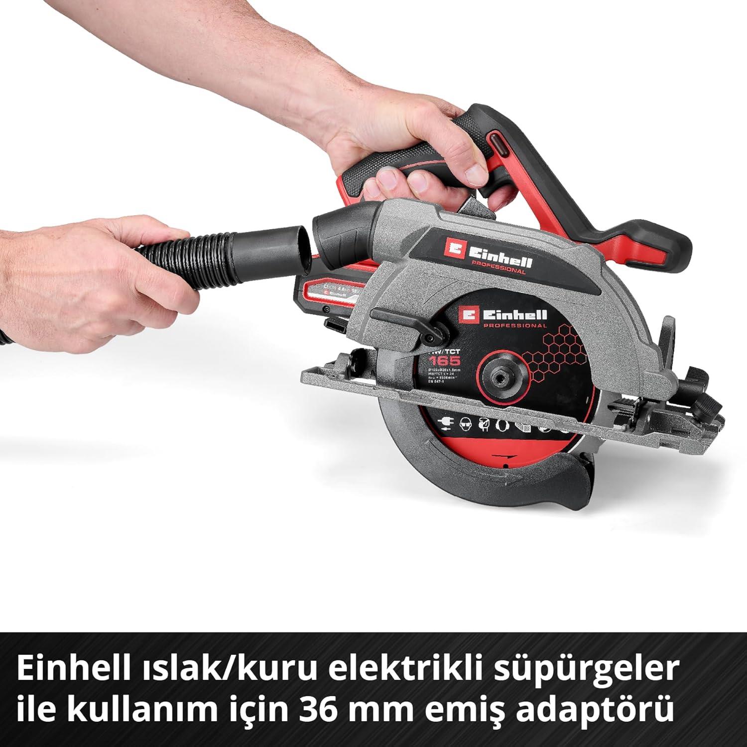 Einhell TP-CS 18/165 Li BL - Solo, Akülü Daire Testere (Akü ve Şarj Cihazı Dahil Değildir) - 4331225Einhell4331225Yeni Ürünler-LastikTR.com
