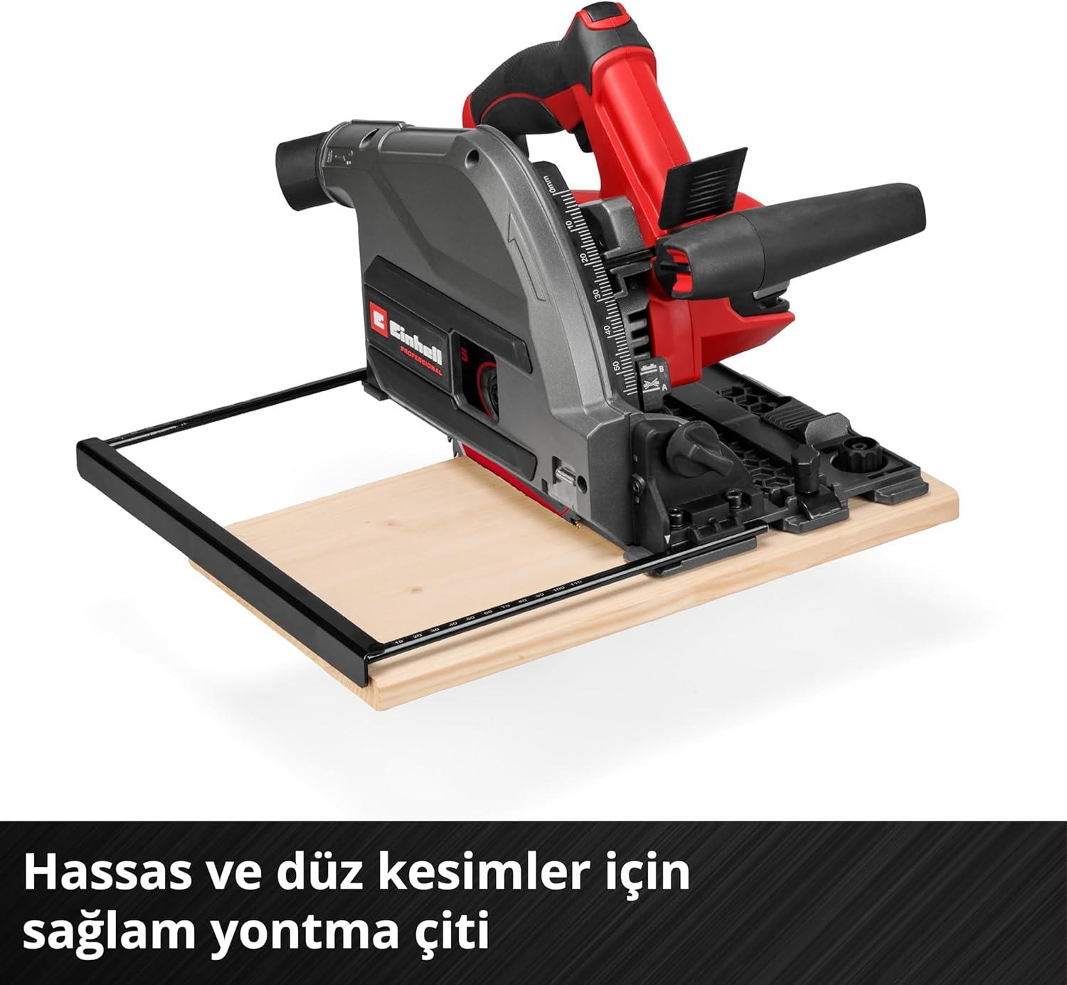 Einhell TP-PS 18/165 Li BL - Solo, Akülü Daldırma Testeresi (Akü ve Şarj Cihazı Dahil Değildir) - 4331400Einhell4331400Daire Testereler-LastikTR.com