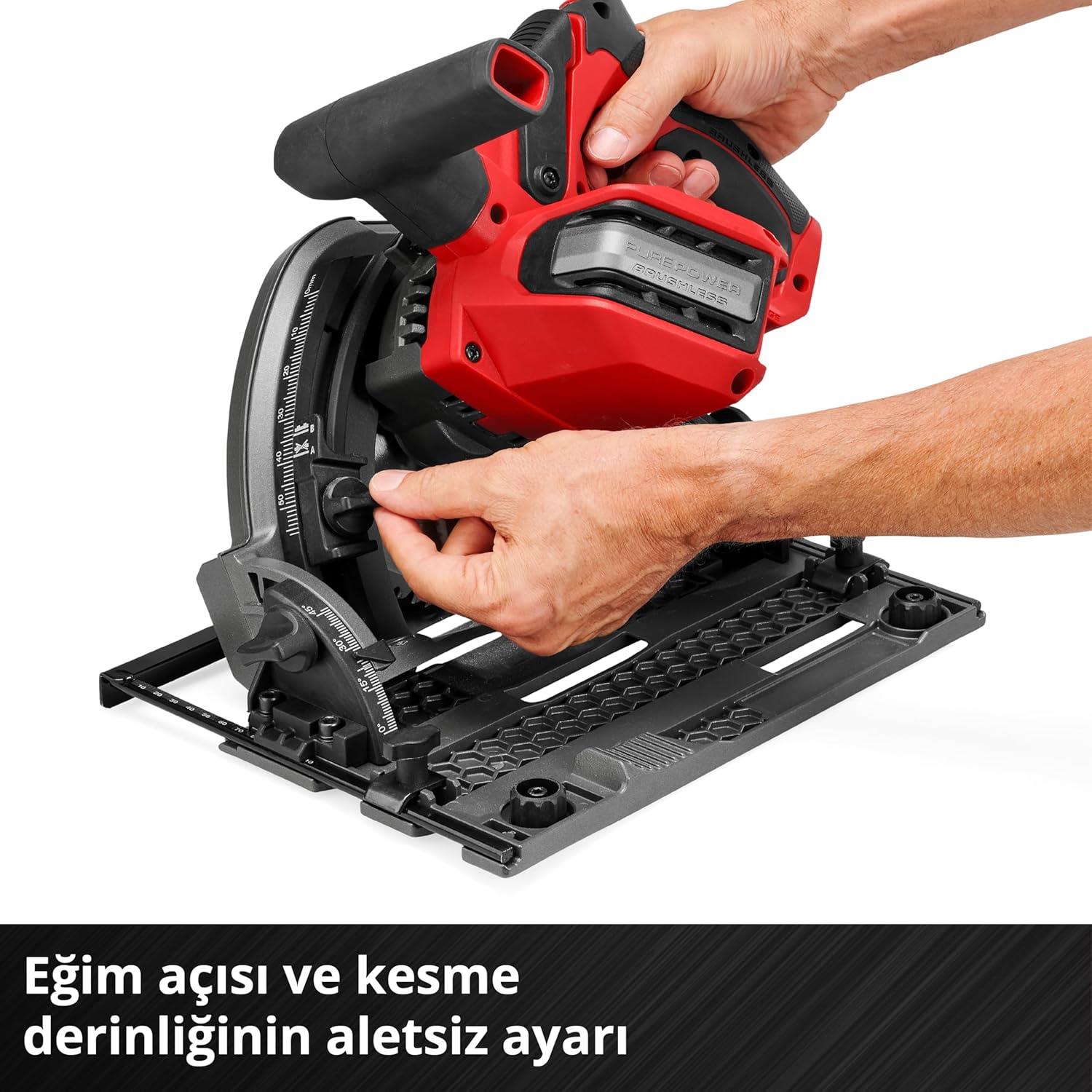 Einhell TP-PS 18/165 Li BL - Solo, Akülü Daldırma Testeresi (Akü ve Şarj Cihazı Dahil Değildir) - 4331400Einhell4331400Daire Testereler-LastikTR.com