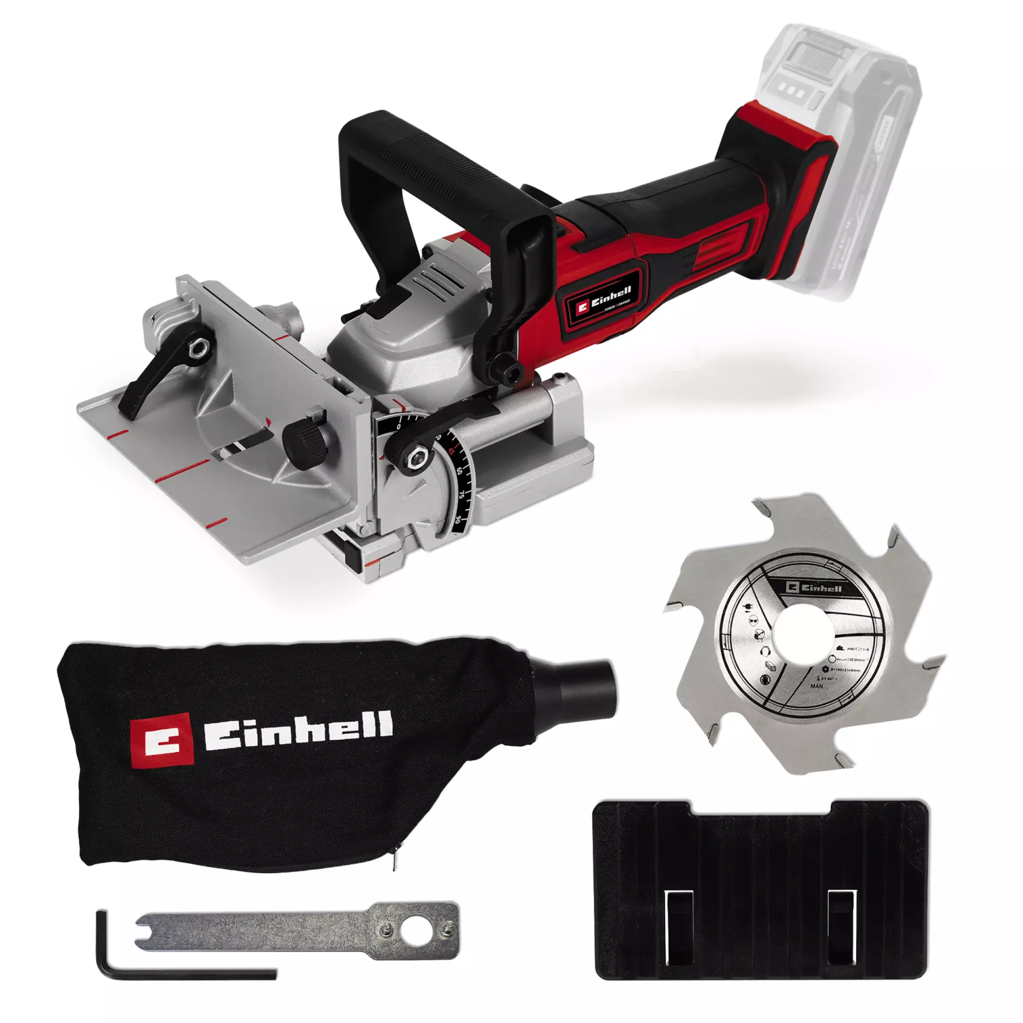 Einhell 4350630 TE-BJ 18 Li-Solo Yassı Dubel Frezesi (Akü Dahil Değildir)Einhell4350630Frezeler-LastikTR.com