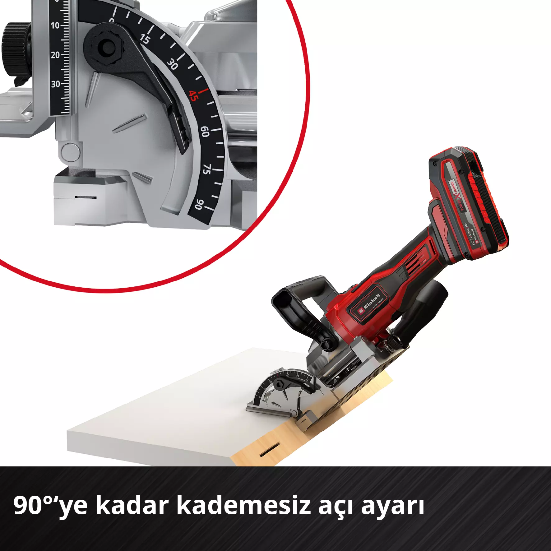 Einhell 4350630 TE-BJ 18 Li-Solo Yassı Dubel Frezesi (Akü Dahil Değildir)Einhell4350630Frezeler-LastikTR.com