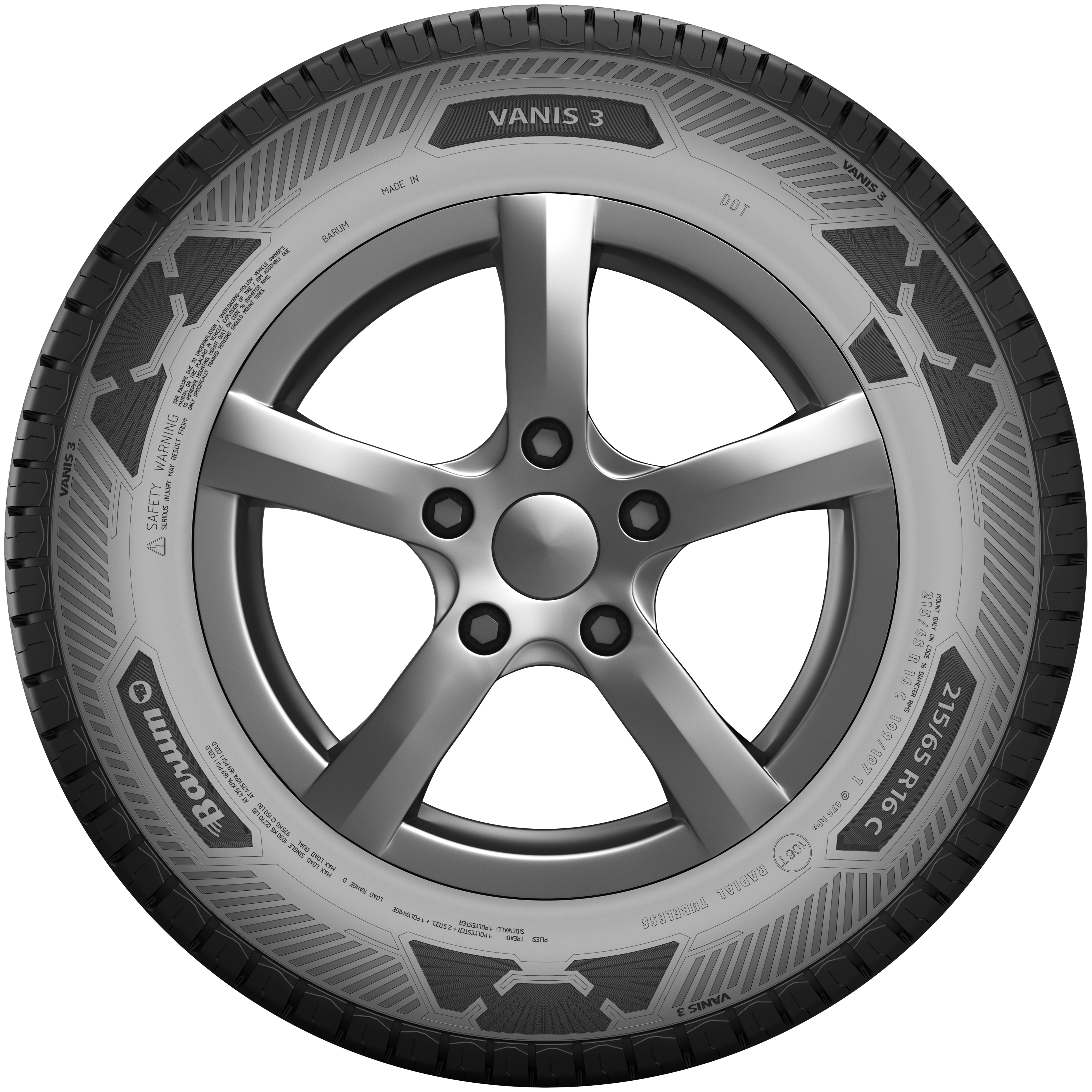 Barum 185R14C 102/100R Vanis 3 Yaz Lastiği(2025)Barum4430940000-25Yazlık Lastik-LastikTR.com