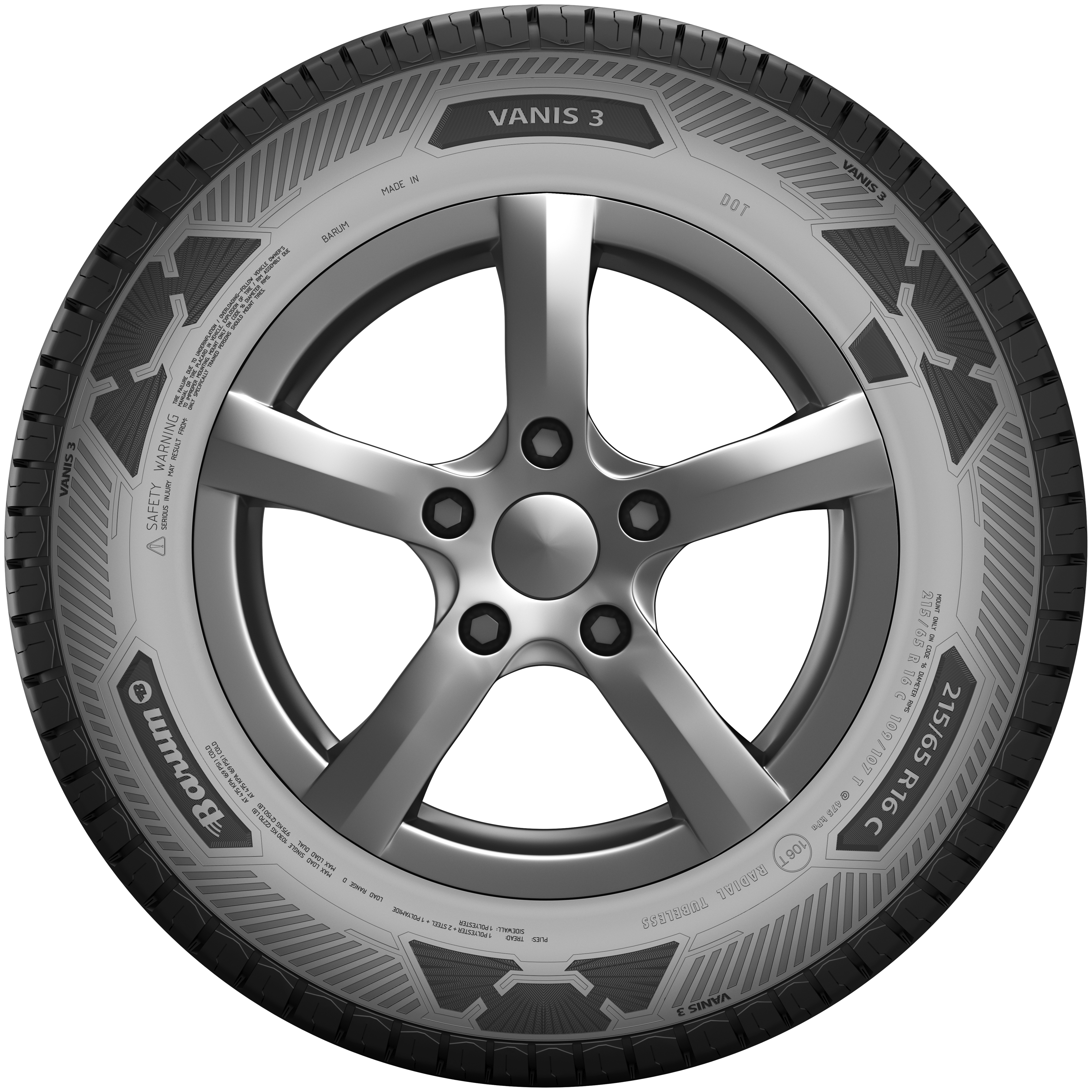 Barum 185R14C 102/100R Vanis 3 Yaz Lastiği(2025)Barum4430940000-25Yazlık Lastik-LastikTR.com