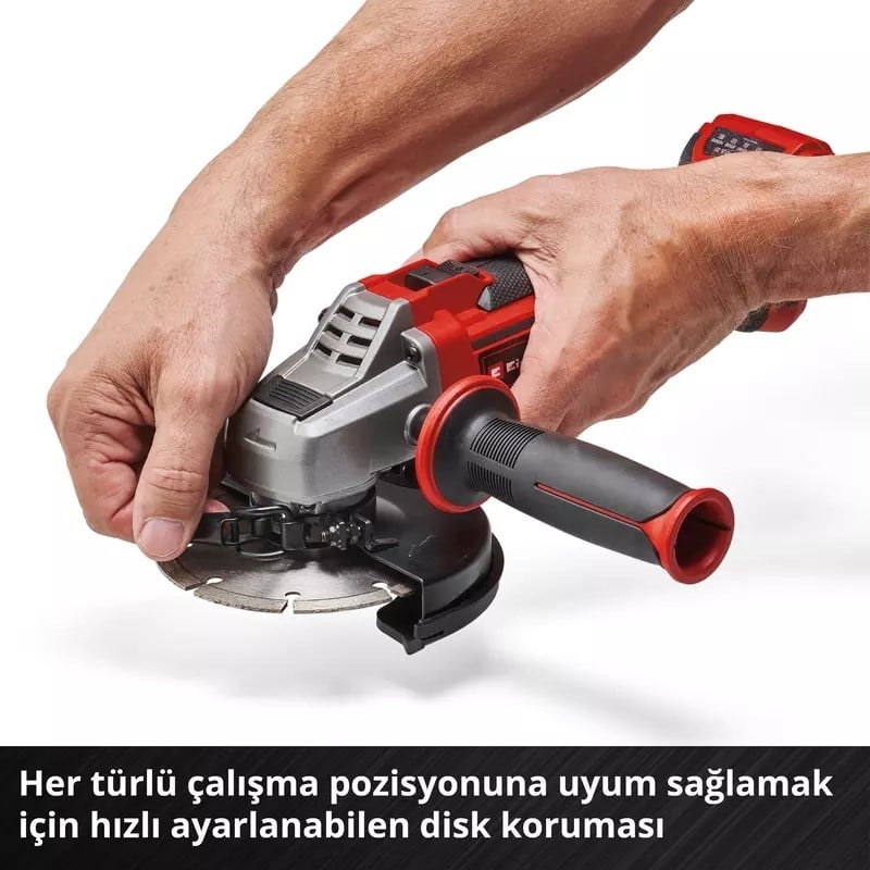 Einhell Professional TP-AG 18/125 Ce +3 Set - Solo Akülü Avuç Taşlama Seti (Akü ve Şarj Cihazı Dahil Değildir) - 4431195Einhell4431195Taşlamalar-LastikTR.com